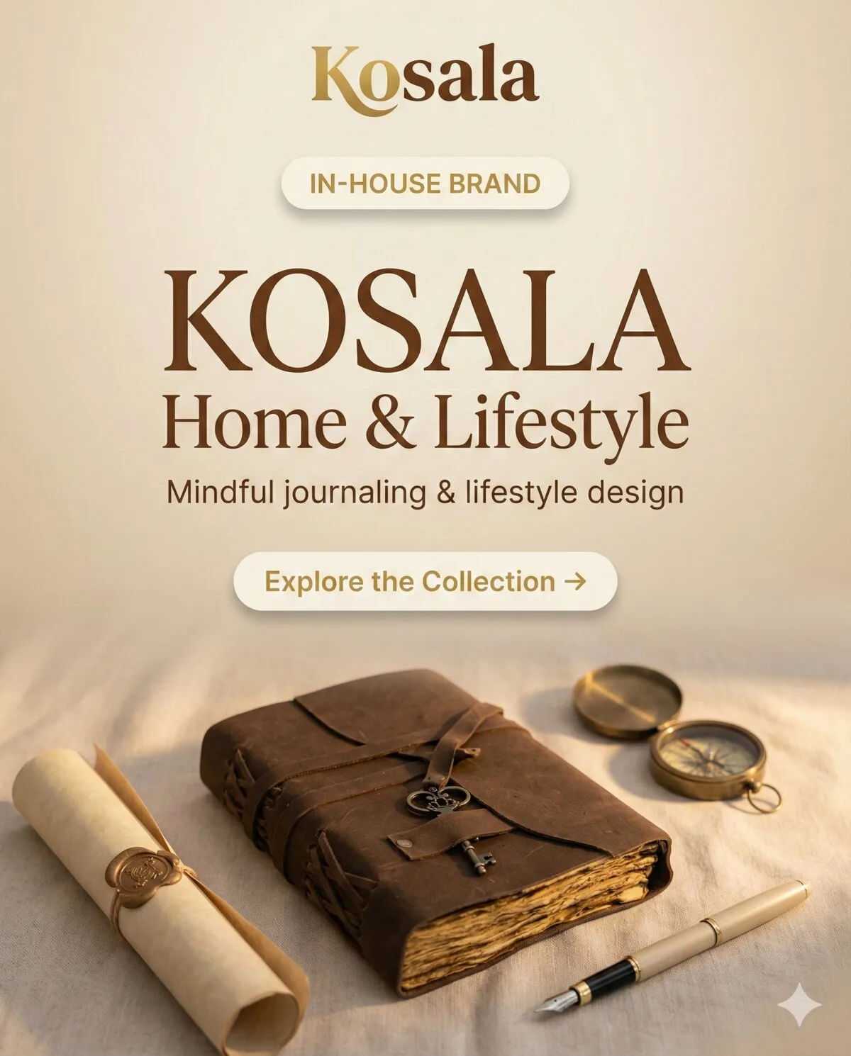 Kosala Home & Lifestyle - Mindful journaling & lifestyle design